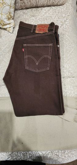 Levi's 501 Brown Jeans Size 38