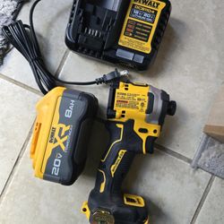 Dewalt Impact Drill Driver With Battery 