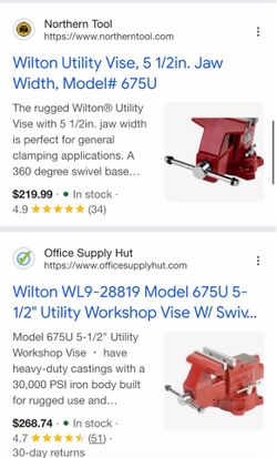 Brand new Wilton Vise 675