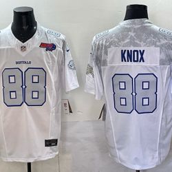 Buffalo Bills - #88 DAWSON KNOX Jersey - Rugby Style - Stitched