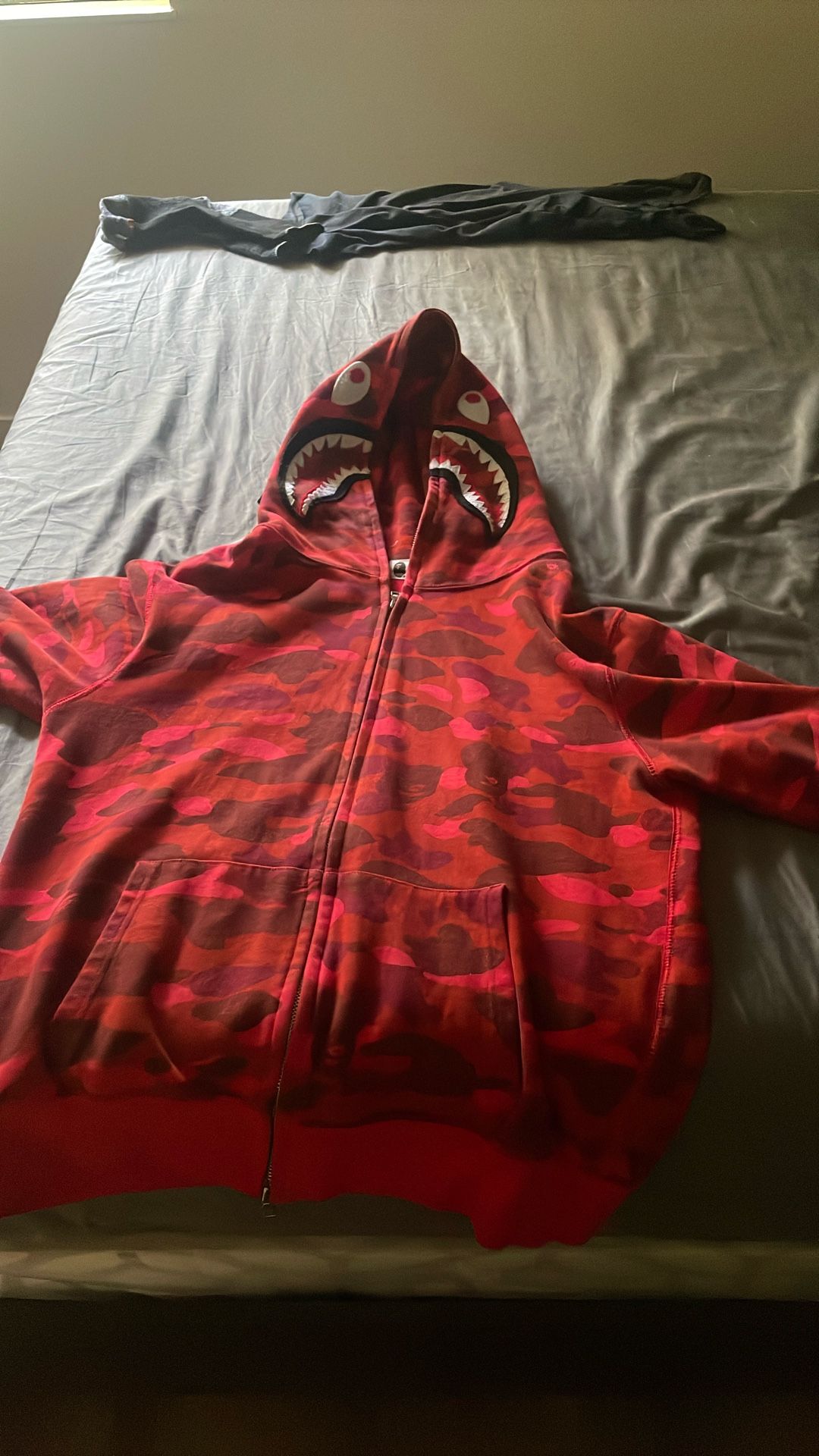 Red Bape Hoodie Size M