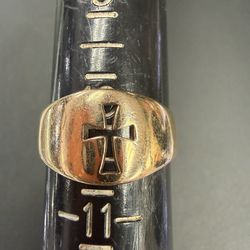 14k cross jams avry ring