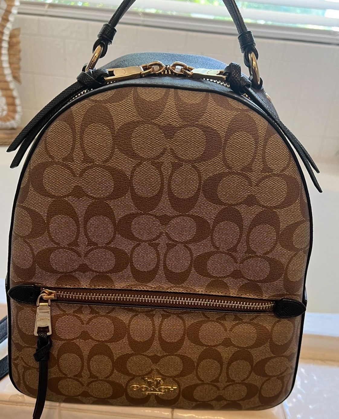 Authentic Coach Backpack/Purse - FIRM