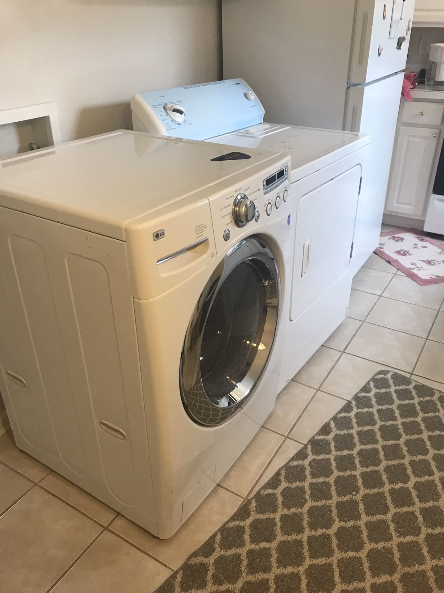 LG Washer and Kenmore Dryer