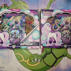 Pokemon Galarian Rapidash V Box 