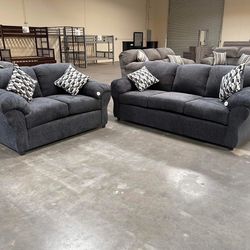 Sofá And Loveseat Set