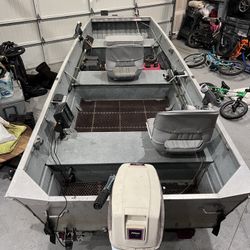 14ft Velco Flat Bottom Boat