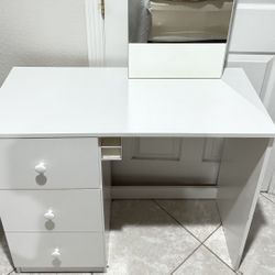 Tocador vanity moderno blanco