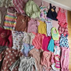 Light Used Baby Girl Clothes. 