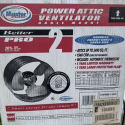 Attic Vent Fan