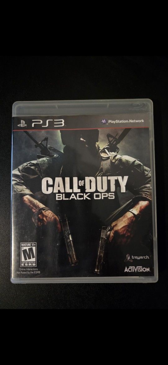 PS3 Game- CALL OF DUTY- BLACK OPS
