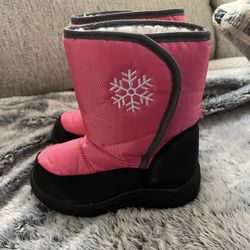 Toddler Girls Snow Boots Size 10c