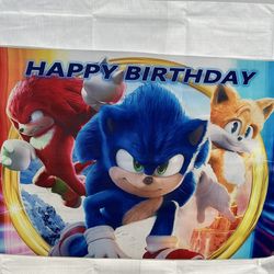 Sonic Birthday Decorations 