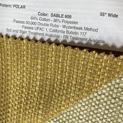 Fabric POLAR SABLE 609. Price Per Yard