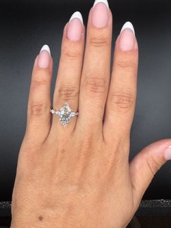 3ct marquise diamond ring size 6.5