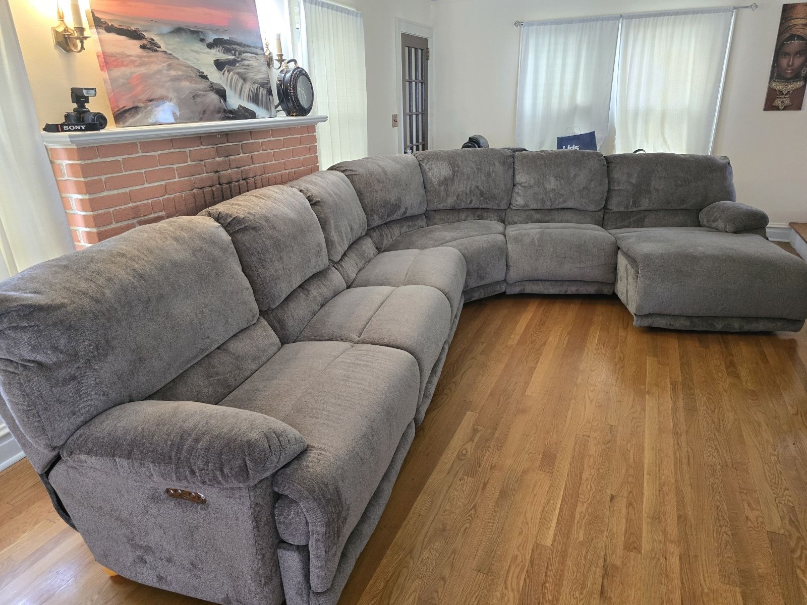 Reclining sofa set
