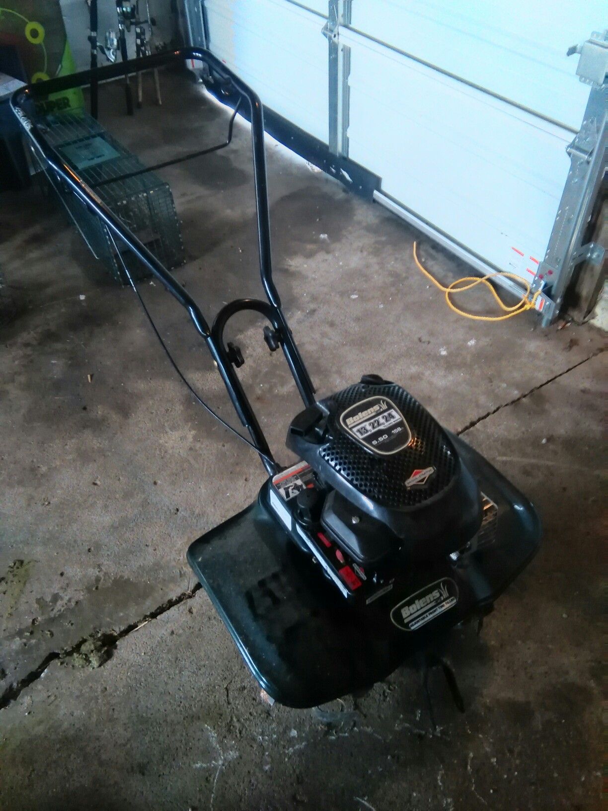 Bolens Bl250 158-cc 24 inch Front Tine Tiller with Briggs & Stratton Engine