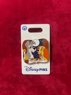 Disney Pins Lady and the Tramp Enamel Pin
