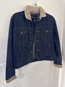 Jean Jacket With Faux Fur