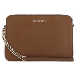 Michael Kors Jet Set Travel Large East/West Chain Strap Crossbody Bag