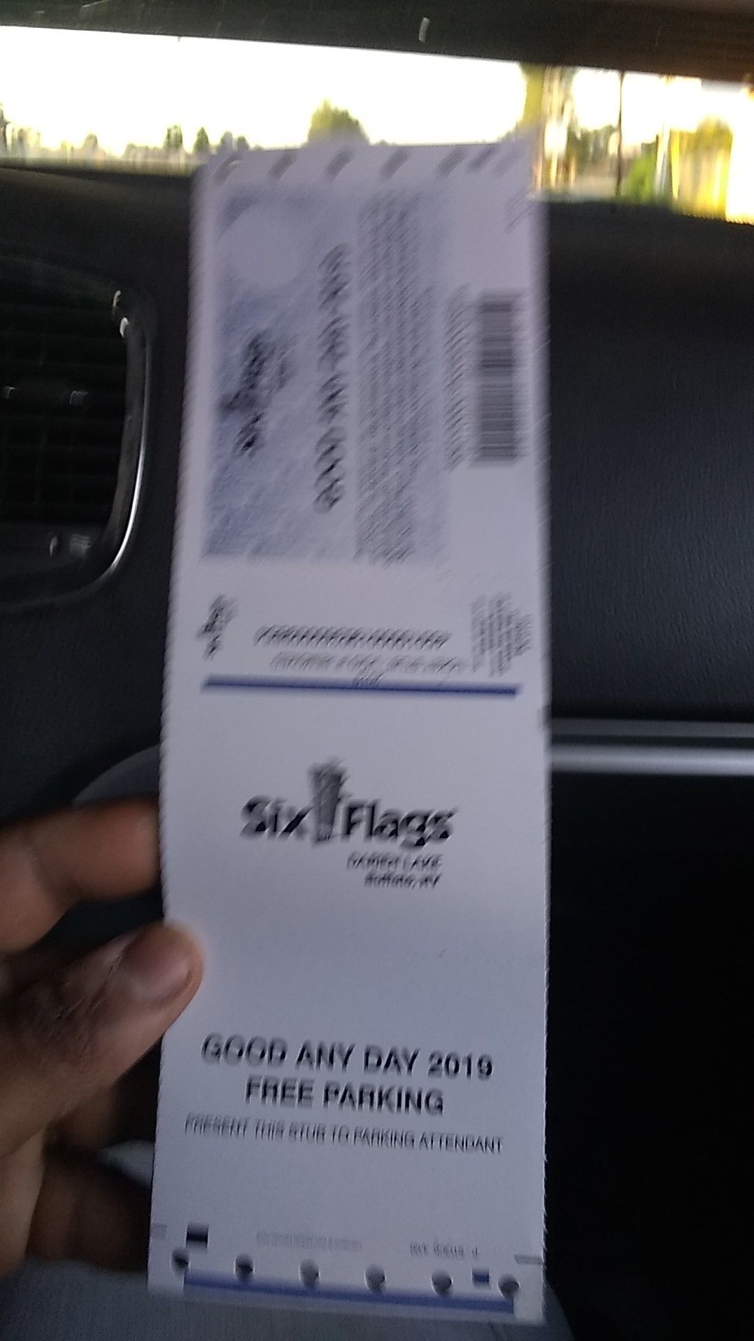 Six flags tickets