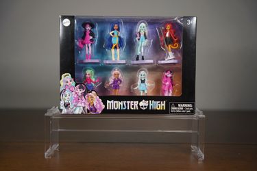 Mattel Monster High Mini Doll Set 8 Pack Collectible Figures Cake Toppers NEW