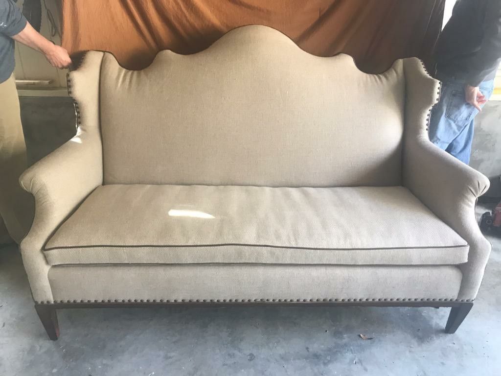 Living room couch. High end A.R.T. furniture.
