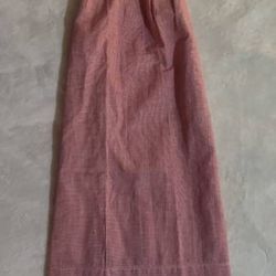 Women's sz M Uniqlo Skirt Red & White*New