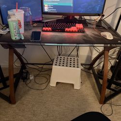 MOVING SALE!!! GLASS TABLE