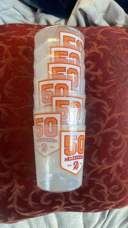 Tampa Bay Buccaneers 2025 50th Season Cups