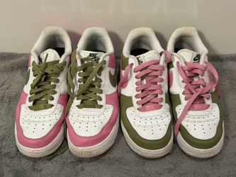 Custom Nike Air Force 1, 2 pairs