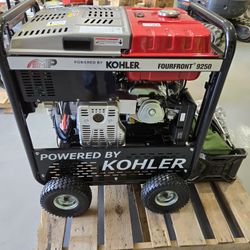 Brand New All In One Plasma Cutter, Welder, Generator, Compressor.  Kohler Engine 