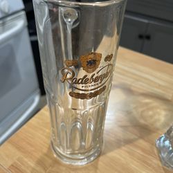 Radeberger Pilsner 8.5” Tall Glass