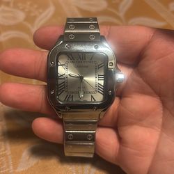 Cartier Santos Plain Jane