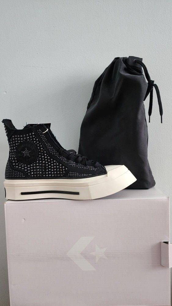 Converse Swarovski x Chuck 70 De Luxe Squared High Crystals
