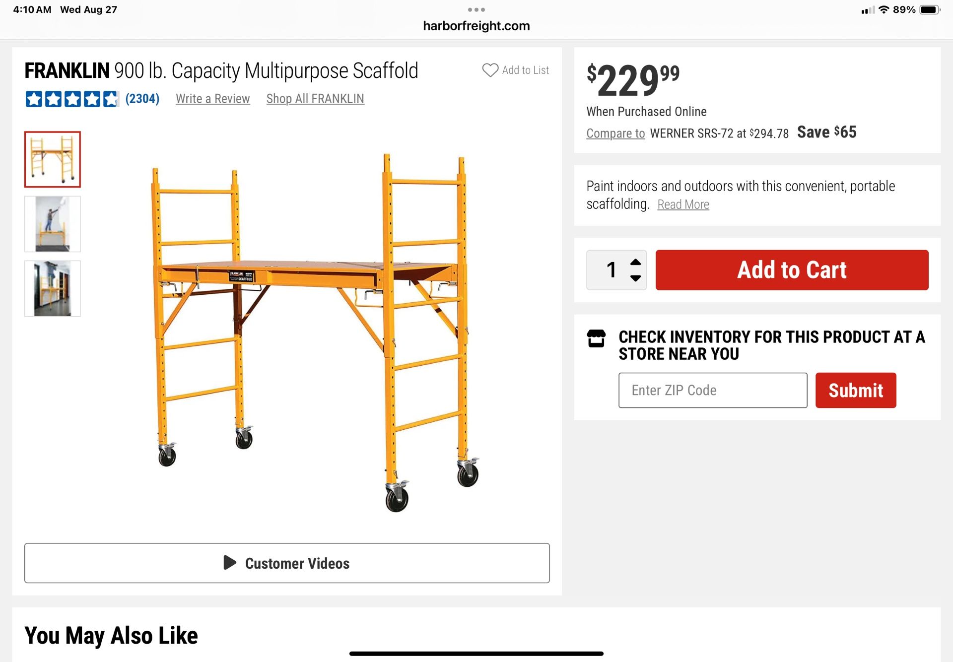 Baker Scaffolding