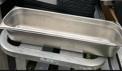 Stainless steel Half long pans
