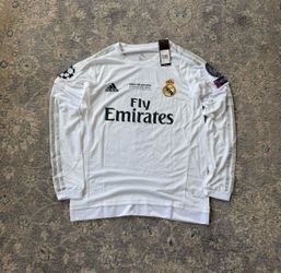 Real Madrid 2016 UCL Final Long Sleeve Jersey