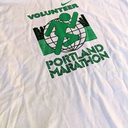 Vintage DS Nike Portland Marathon Volunteer T-shirt