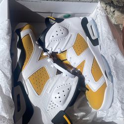 Jordan 6 Retro Yellow Ochre