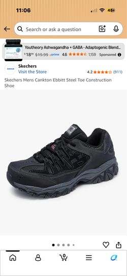 Skechers steel toe