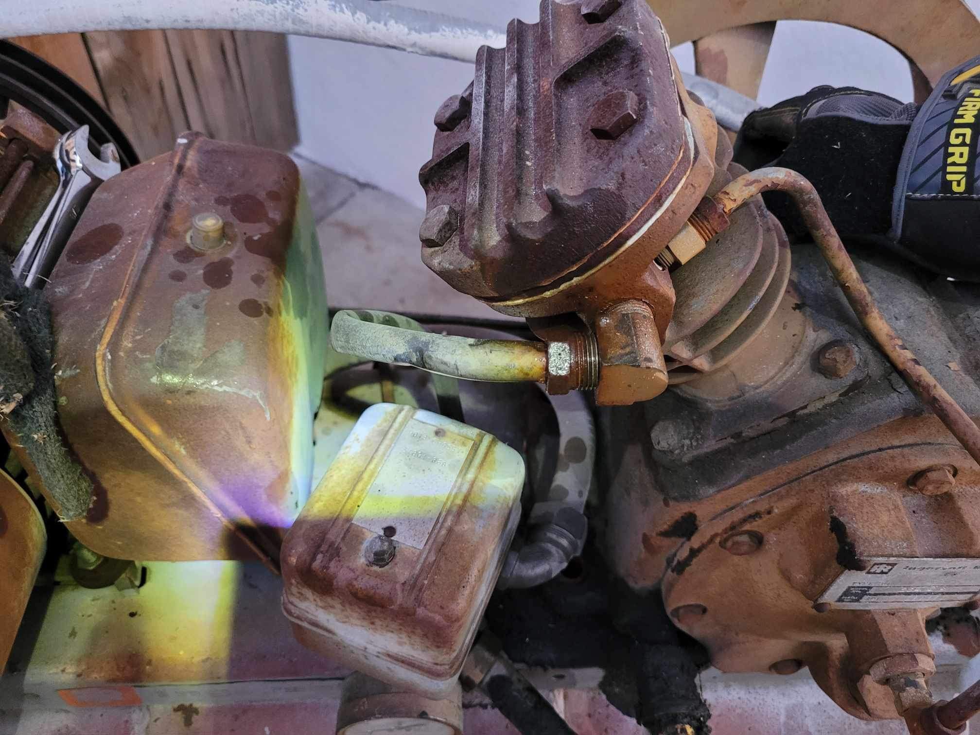 Bargain Sale Ingersoll Air Compressor Industrial Motor As Is