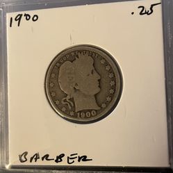 1900 Barber Quarter