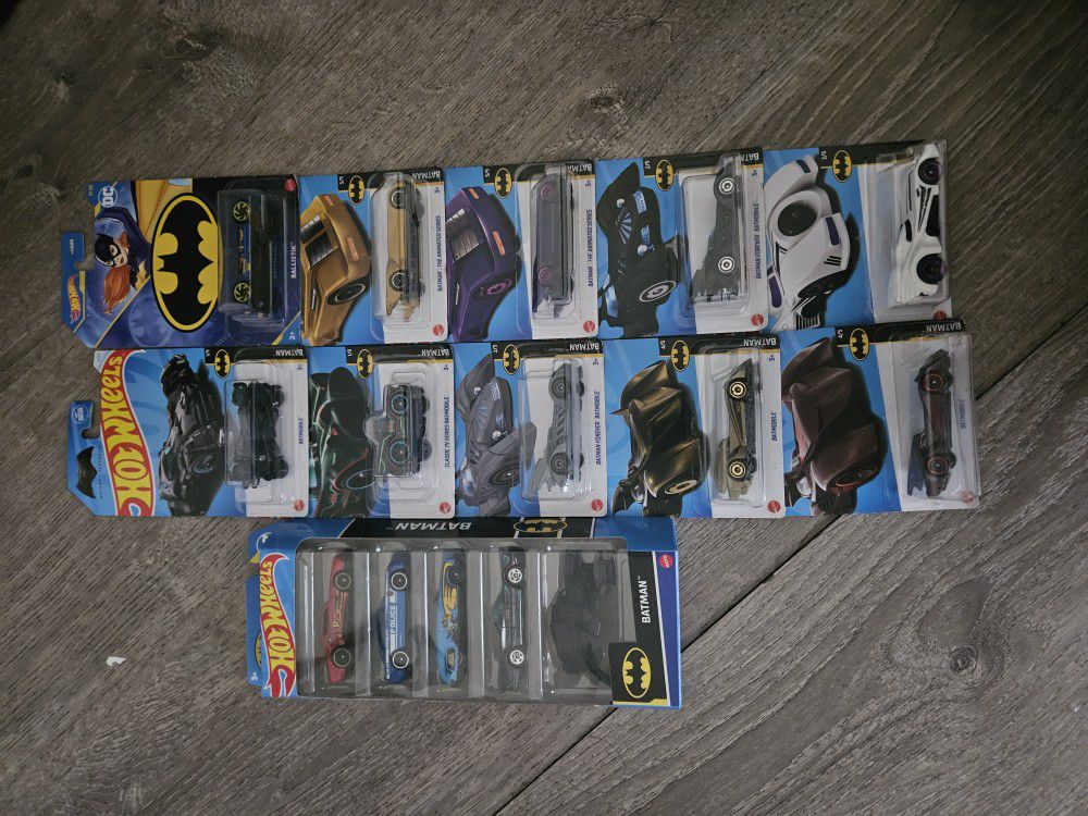 Batman Hotwheel Collection