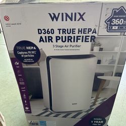 Winix D360 True HEPA 3 Stage Air Purifier 