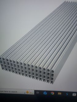 Veranda Linden 57.5 in. White Fast Pack Infills 12 Piece