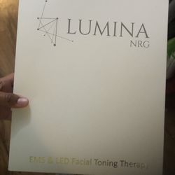 Lumina Nrg Ems And LED Facial Toning Therapy