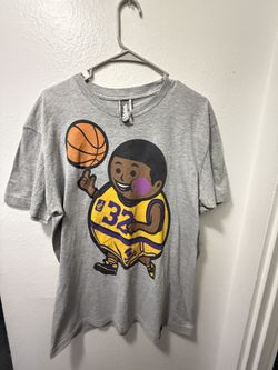 Johnny Cupcakes T-Shirt Los Angeles Lakers Magic Johnson 32