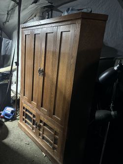 Oak Armoire