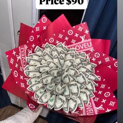 Money Bouquet Roses Valentine Gift Bouquet 